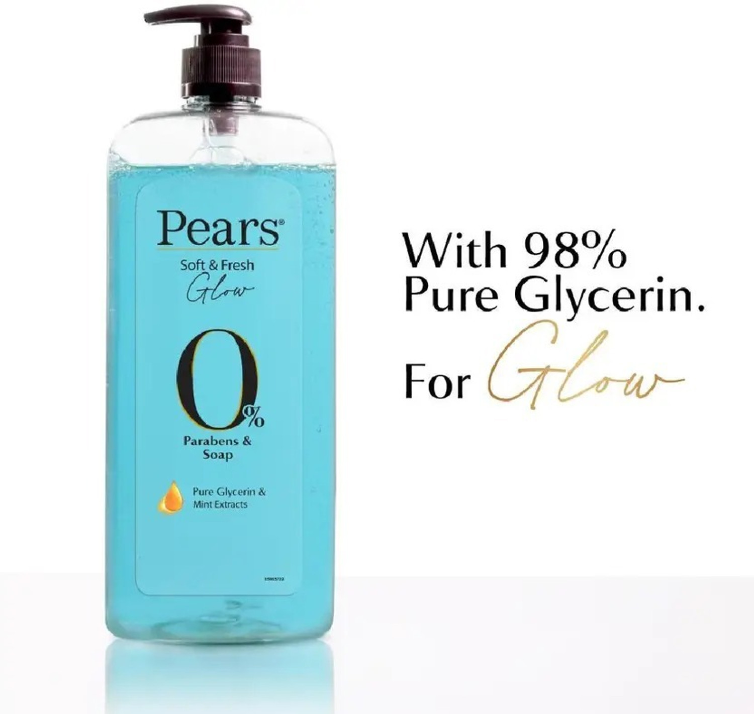 Image of Pears Soft & Fresh Glow Body Wash with 98% Pure Glycerin