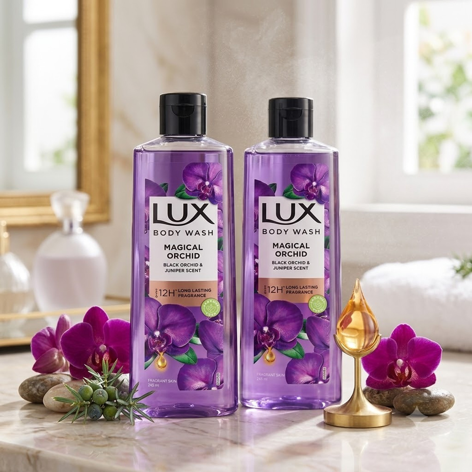 Image of LUX Magical Orchid Body Wash 12H Long Lasting Fragrance