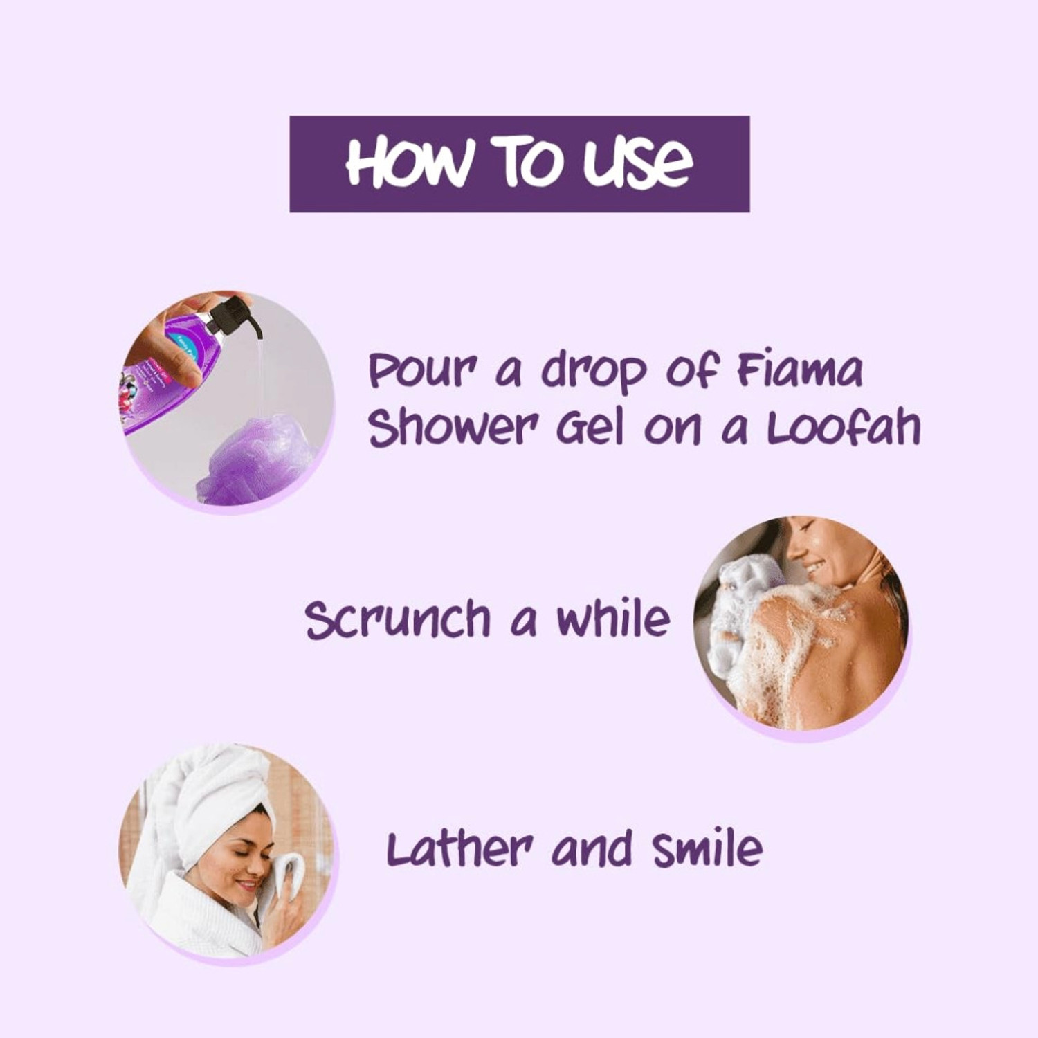 Image of FIAMA Blackcurrant And Bearberry Radiant Glow Shower Gel -895ml