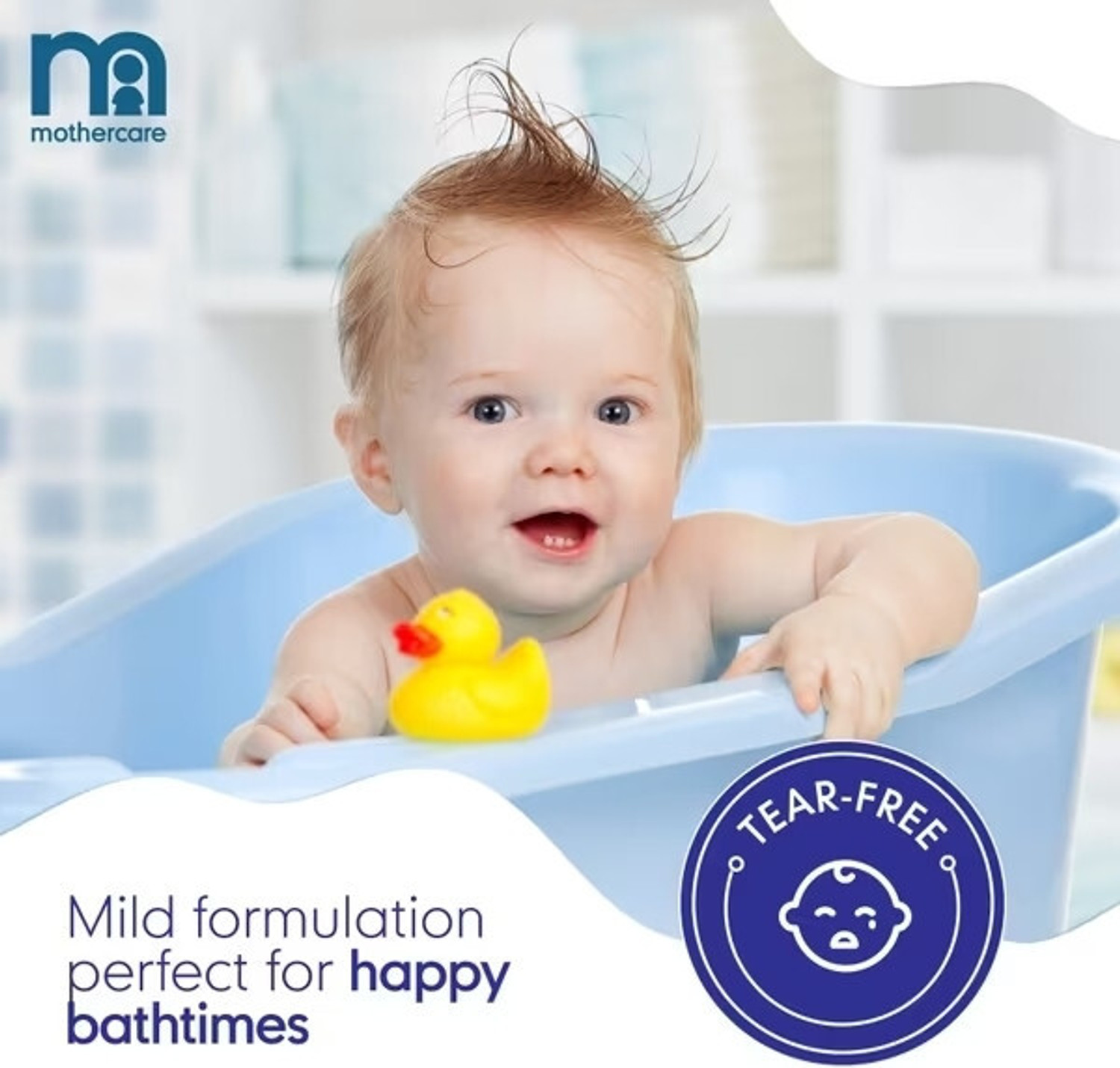 Image of Mothercare All We Know Baby Top To Toe Wash | Gentle Cleanser with Tear-Free Formula