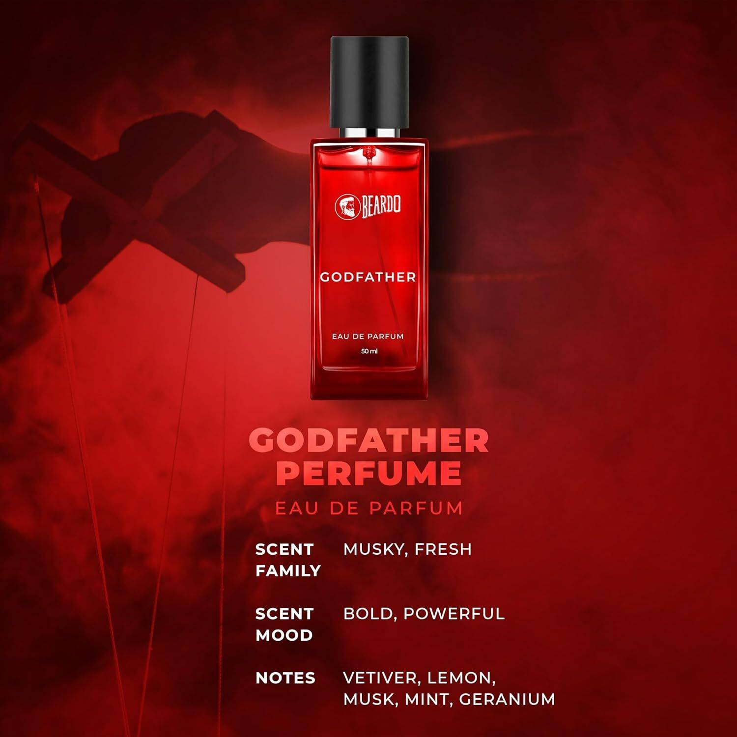 BEARDO Godfather Perfume 100 ml - Image 3
