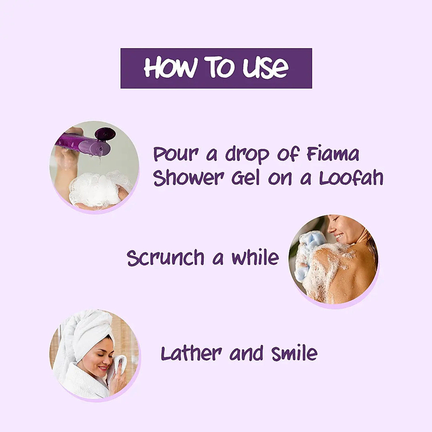 Image of FIAMA Blackcurrant & Bearberry Shower Gel For Body Wash
