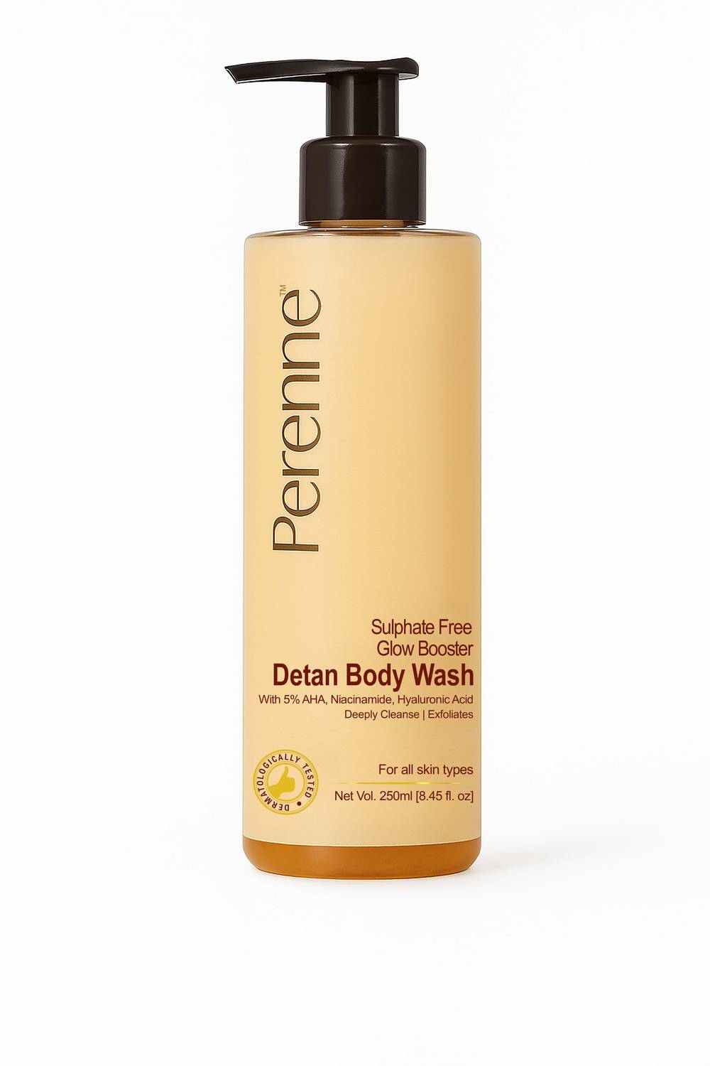 Perenne Glow Booster Detan Body Wash 250 ml - Image 1