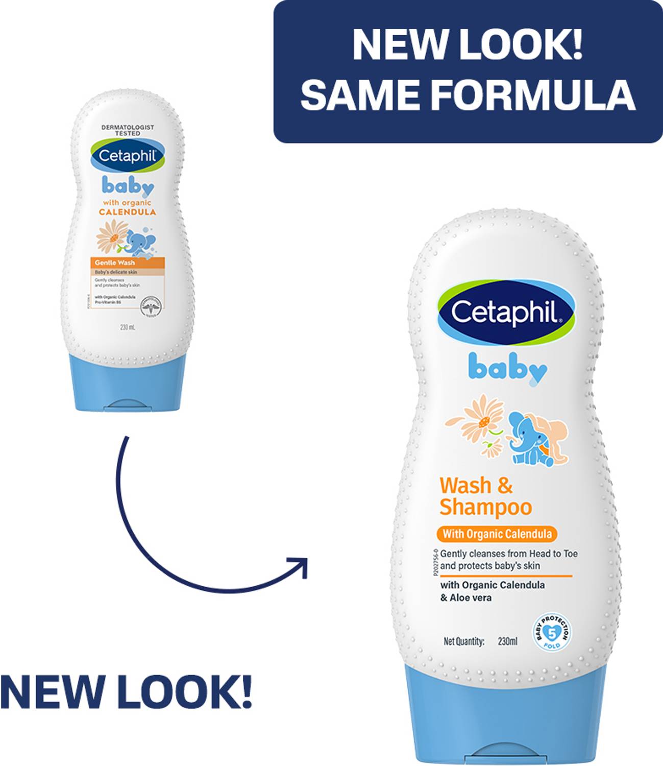 Cetaphil Baby Wash & Shampoo 230 ml - Image 2