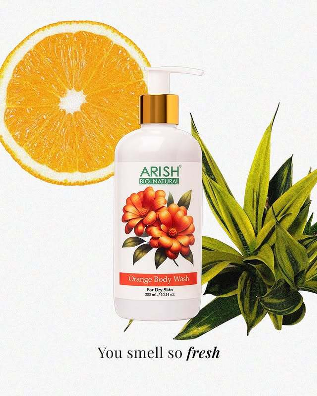 Image of ARISH BIO-NATURAL Orange Body Wash