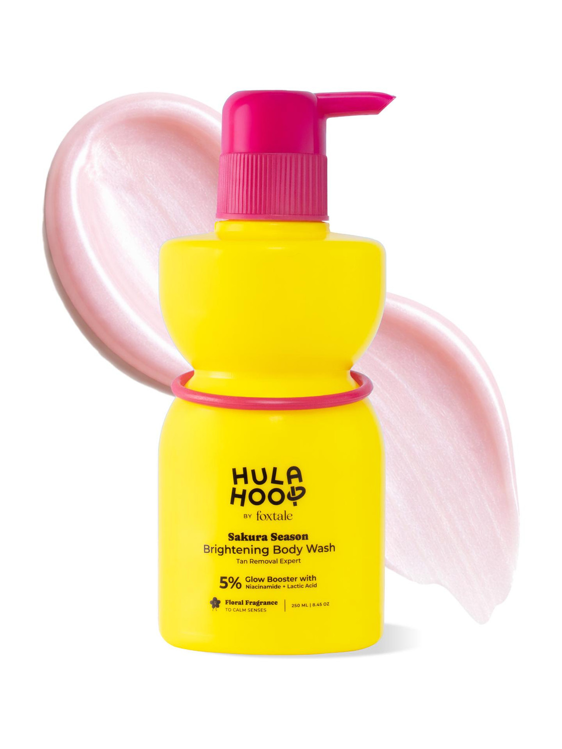Image of Foxtale Brightening Body Wash With 5% Lactic Acid & Niacinamide For Glowing Skin