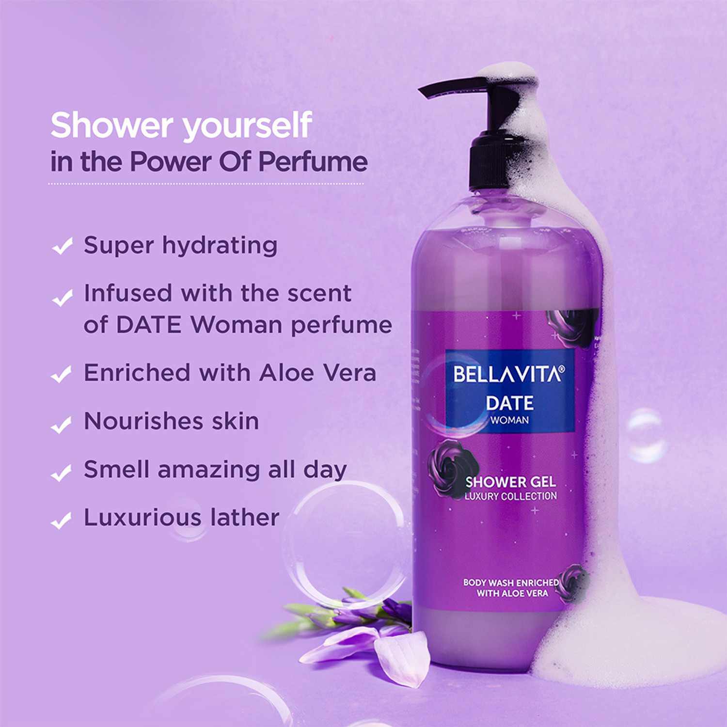 Image of BELLAVITA Date Women & Senorita body wash shower gel combo for women