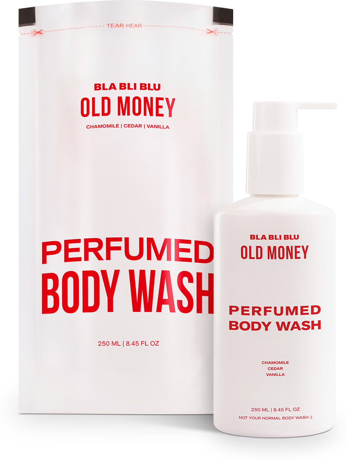 Image of BLA BLI BLU Old Money Perfumed Body Wash | Cedar & Vanilla Notes | Hydrates Skin