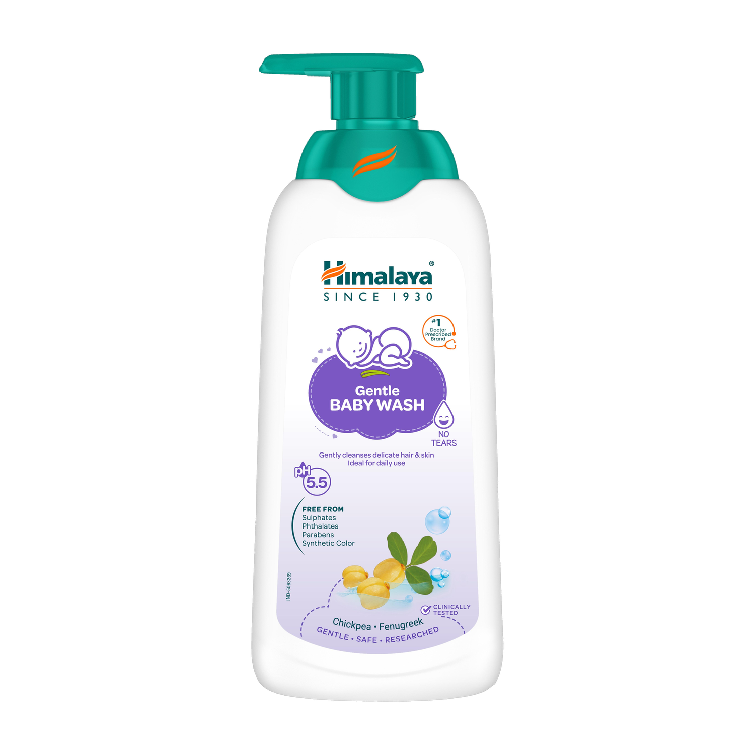 Himalaya Gentle Baby Wash with Chickpea - Image 1