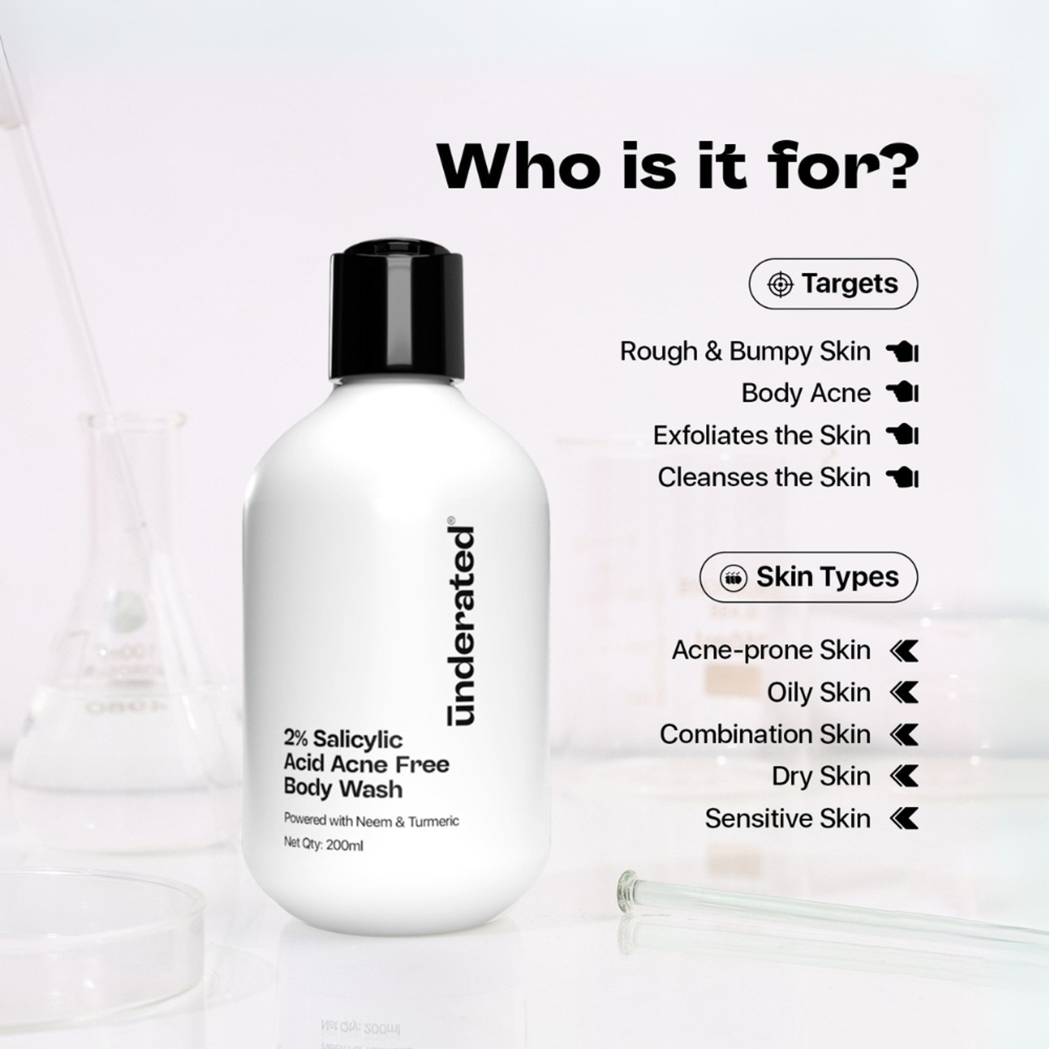 Image of UNDERATED 2% SALICYLIC ACID BODY WASH