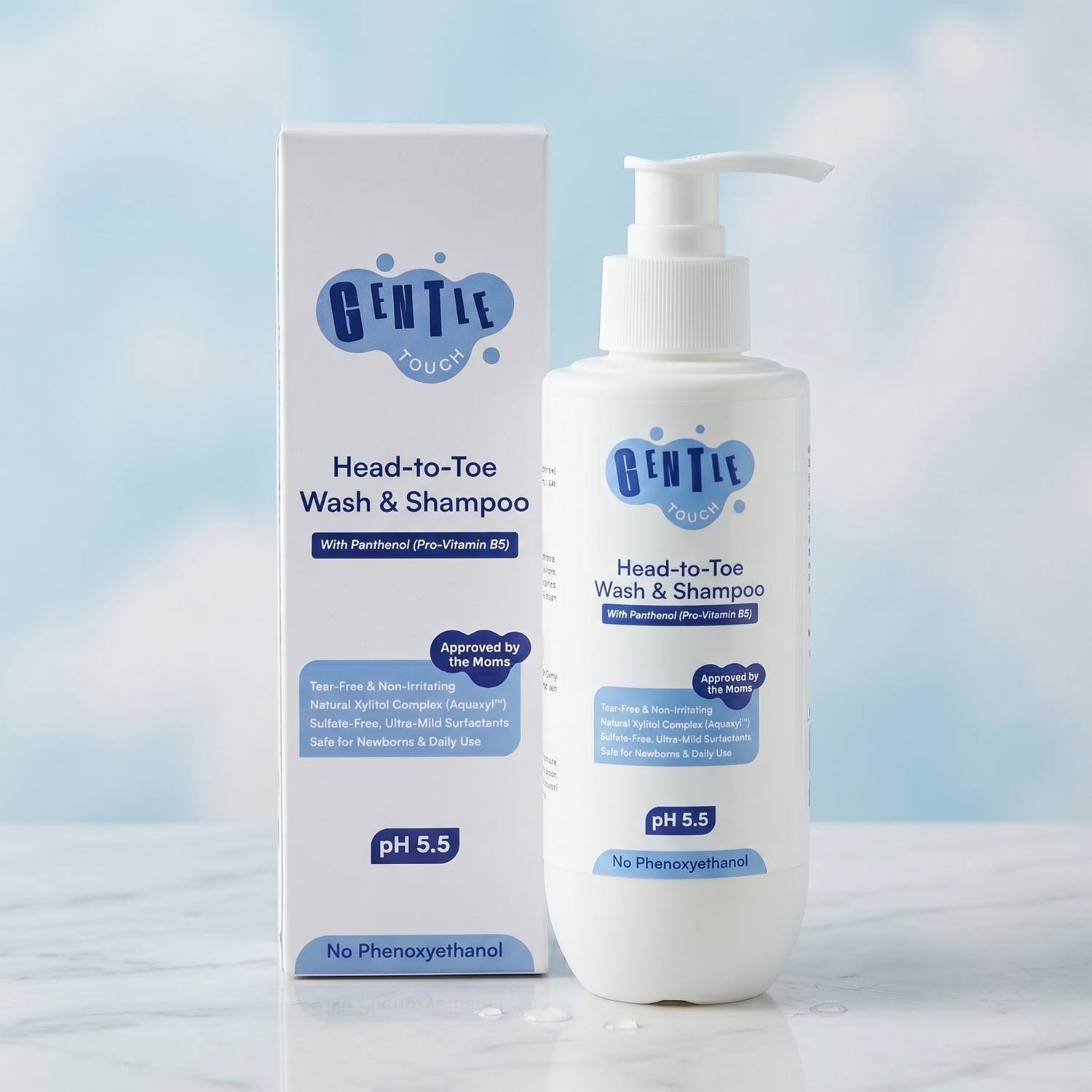 Gentle Touch Baby Wash & Shampoo | Tear-Free, pH 5.5 | Sulphate Free | Pro-Vitamin B5 | 200ml Rs. 324 - Flipkart