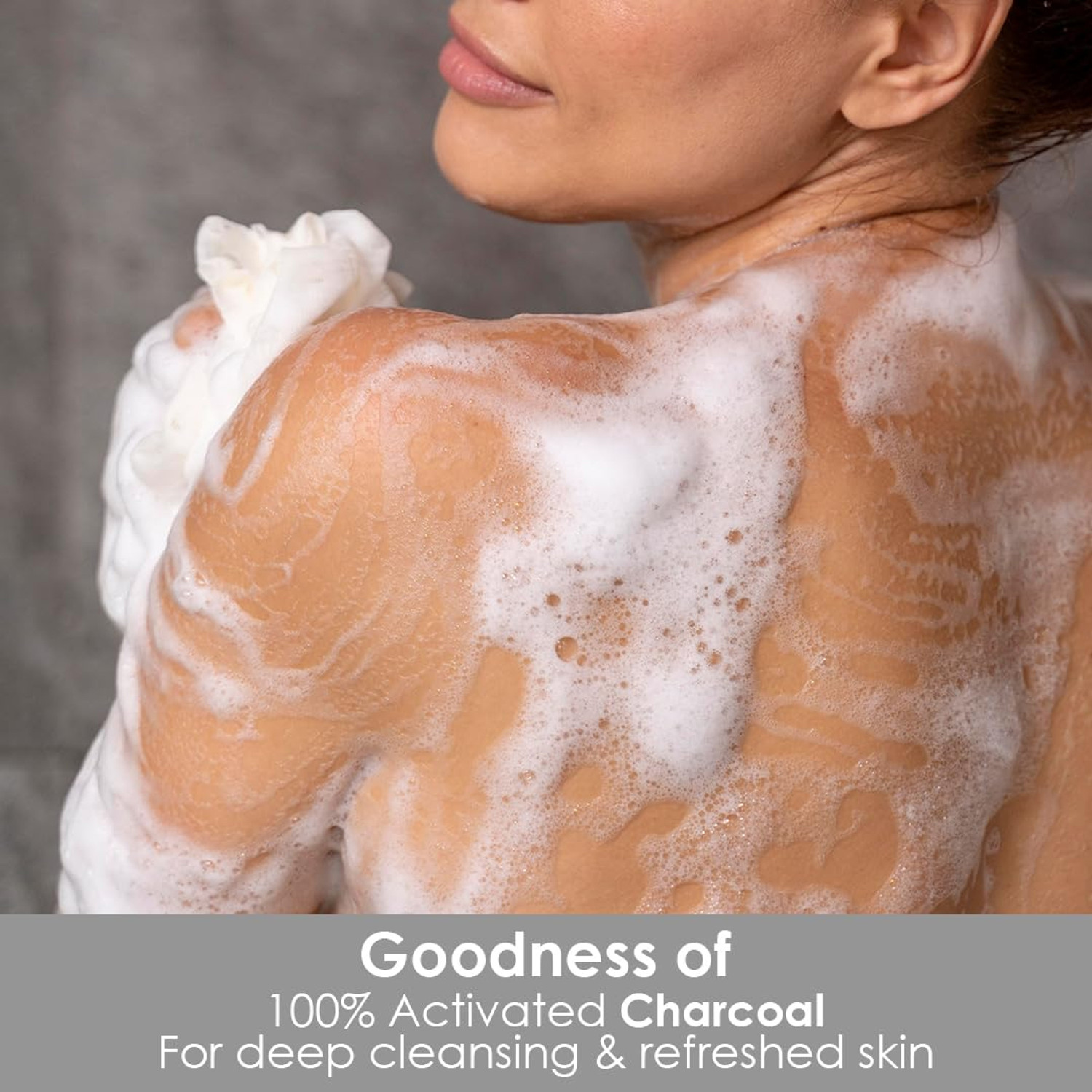 Image of Free Skin Charcoal Shower Gel- Deep Detox Body Wash with Activated Charcoal for Clear Skin