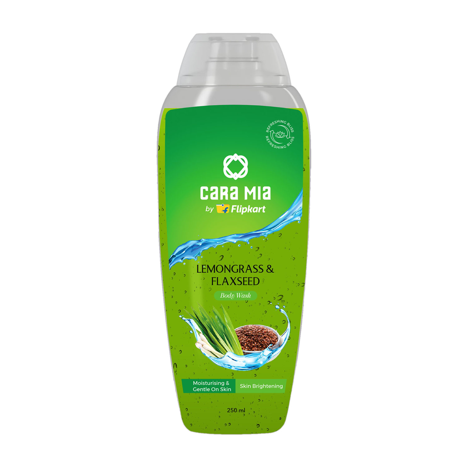 Image of Cara Mia Lemongrass & Flaxseed Oil Shower Gel