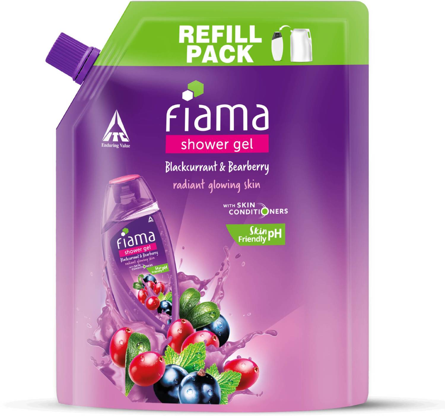 FIAMA Blackcurrant & Bearberry Body Wash