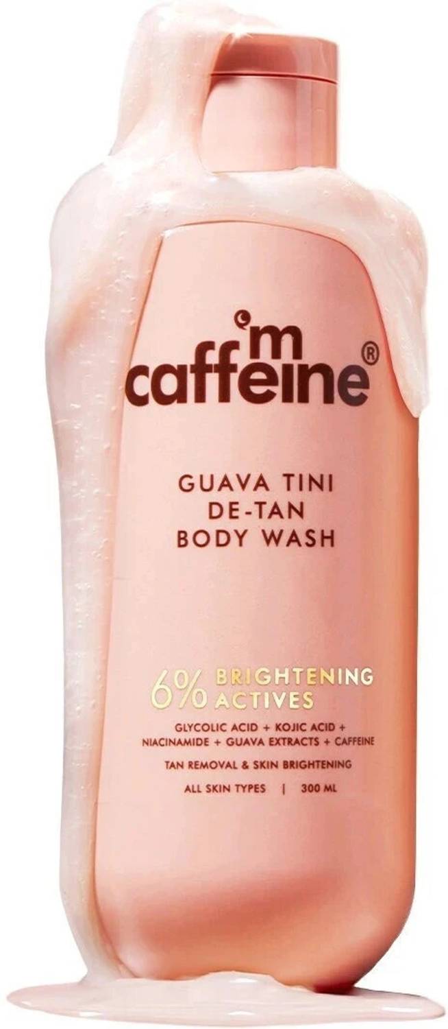 mCaffeine 1% Glycolic 5% Niacinamide Kojic Body Wash 300 ml - Image 1