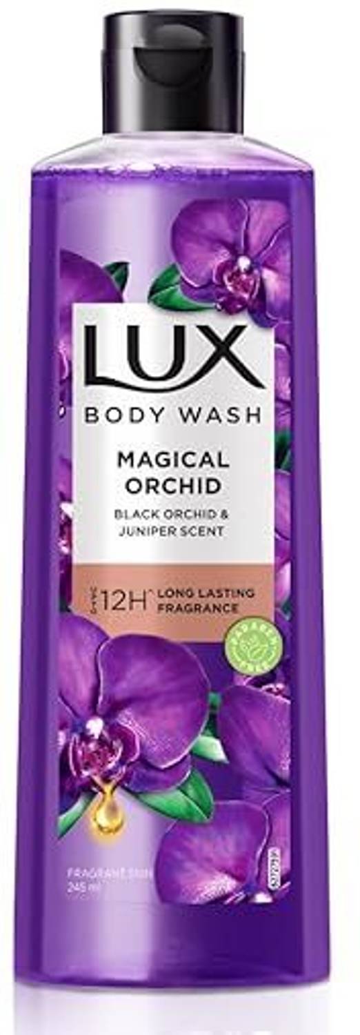 LUX Body Wash Fragrant Skin Black Orchid & Jupiter Scent 245ml