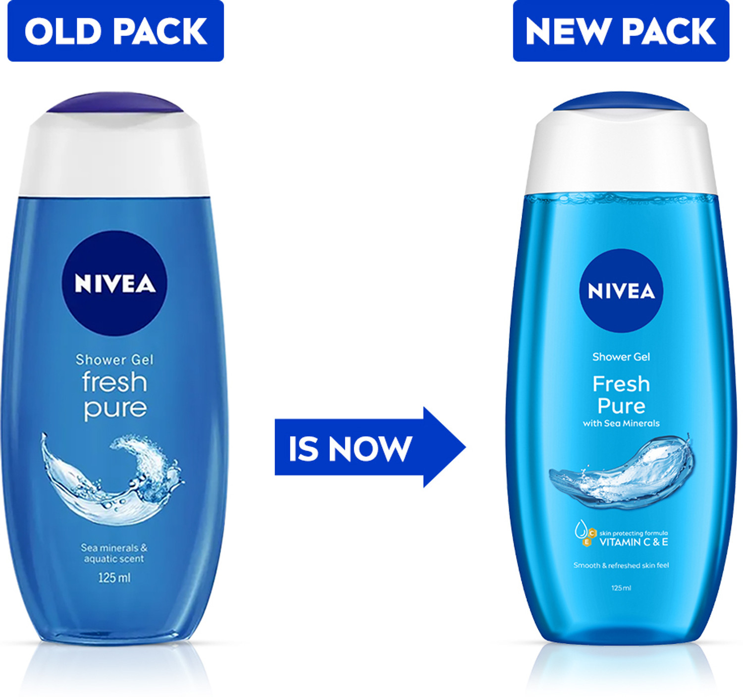 Image of NIVEA Fresh Pure Aquatic Scent Body Wash