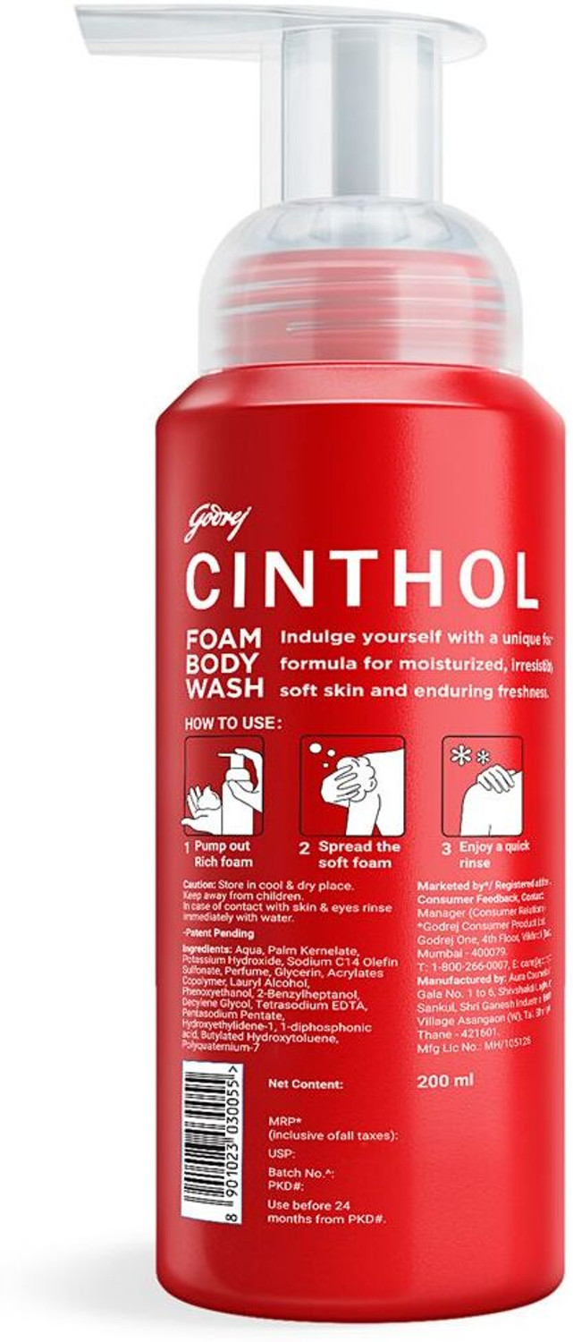 Image of CINTHOL Original Foam Body Wash