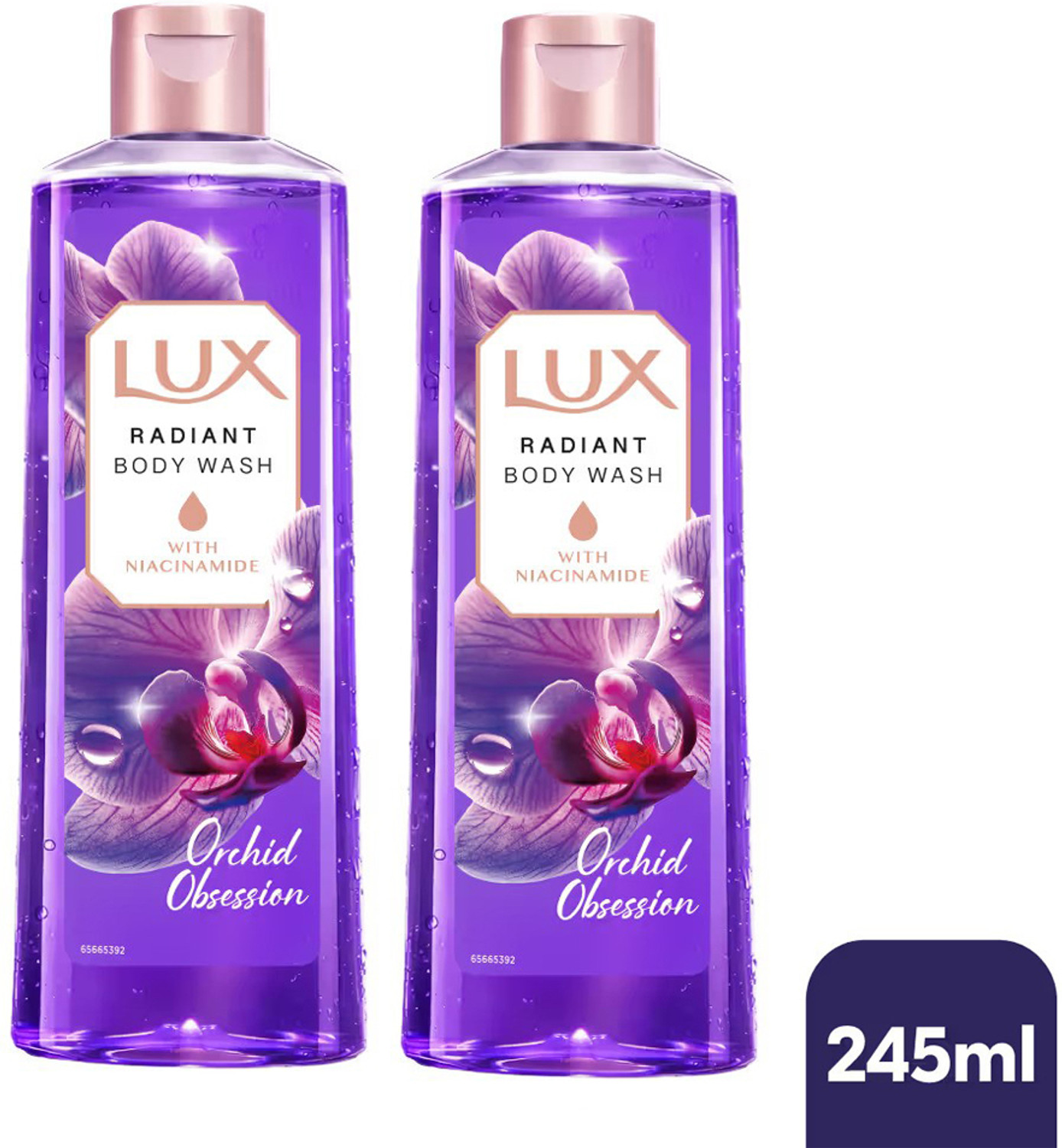 Image of LUX Magical Orchid Body Wash | Black Orchid & Juniper Scent | 12H Fragrance Bodywash