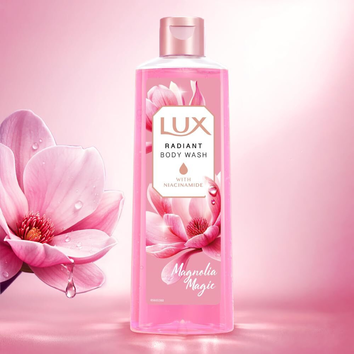 Image of LUX Magnolia Magic Bodywash,with Niacinamide for Radiant & Bouncy Skin Feel (245 ml)