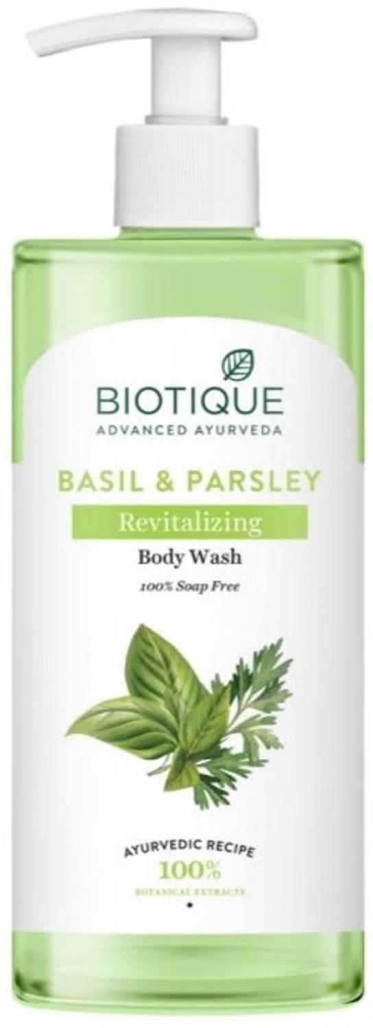 BIOTIQUE Basil & Parsley Revitalizing Body Wash 500ml (500 ml)