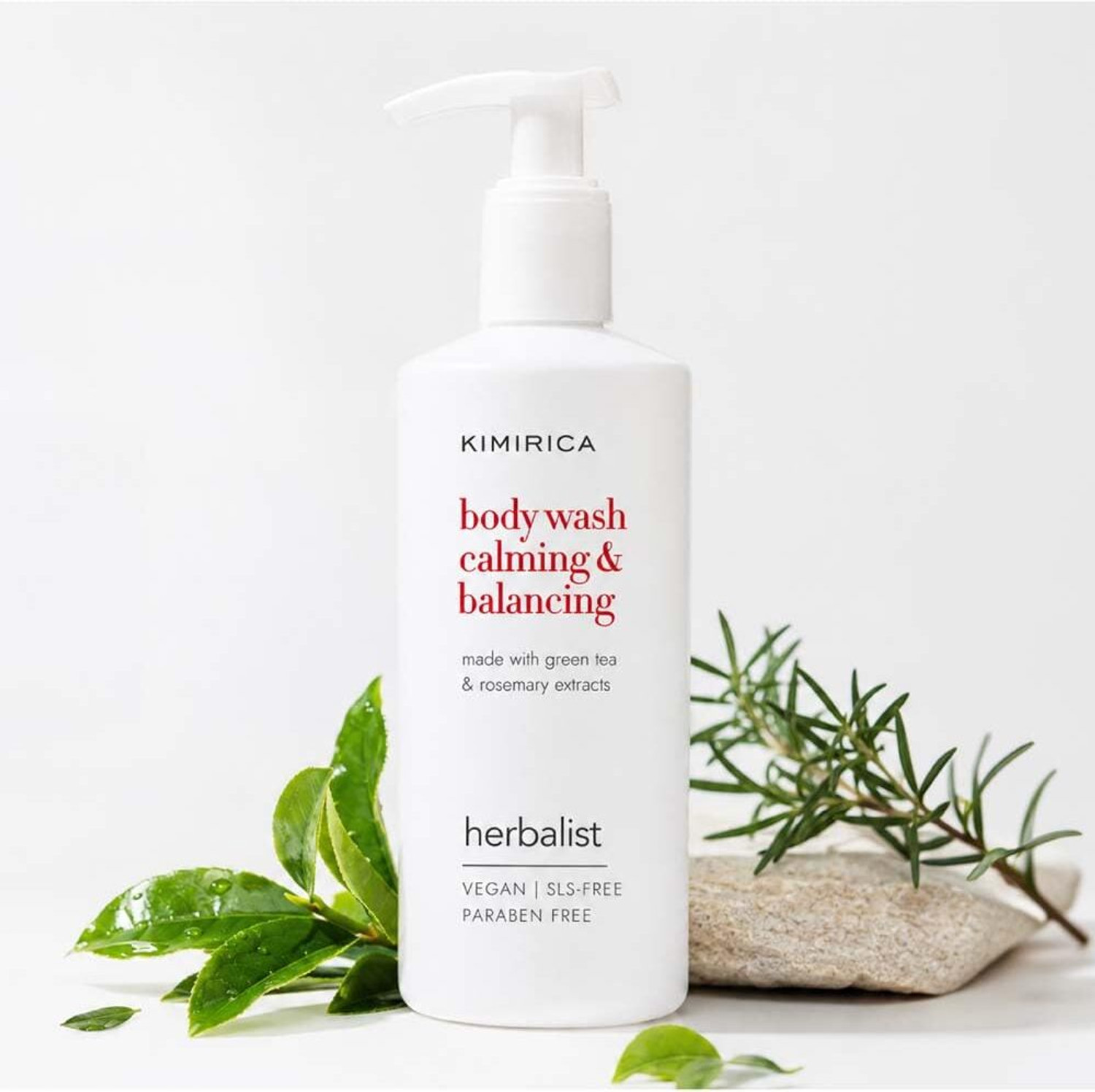 Image of KIMIRICA Herbalist Moisturizing Body Wash Shower Gel | Gentle Cleanser for All Skin Types