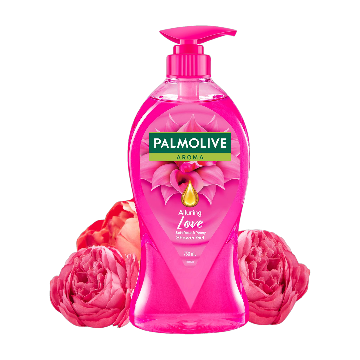 Image of PALMOLIVE Soft Rose & Peony Aroma Alluring Love Body Wash Shower Gel 750ml