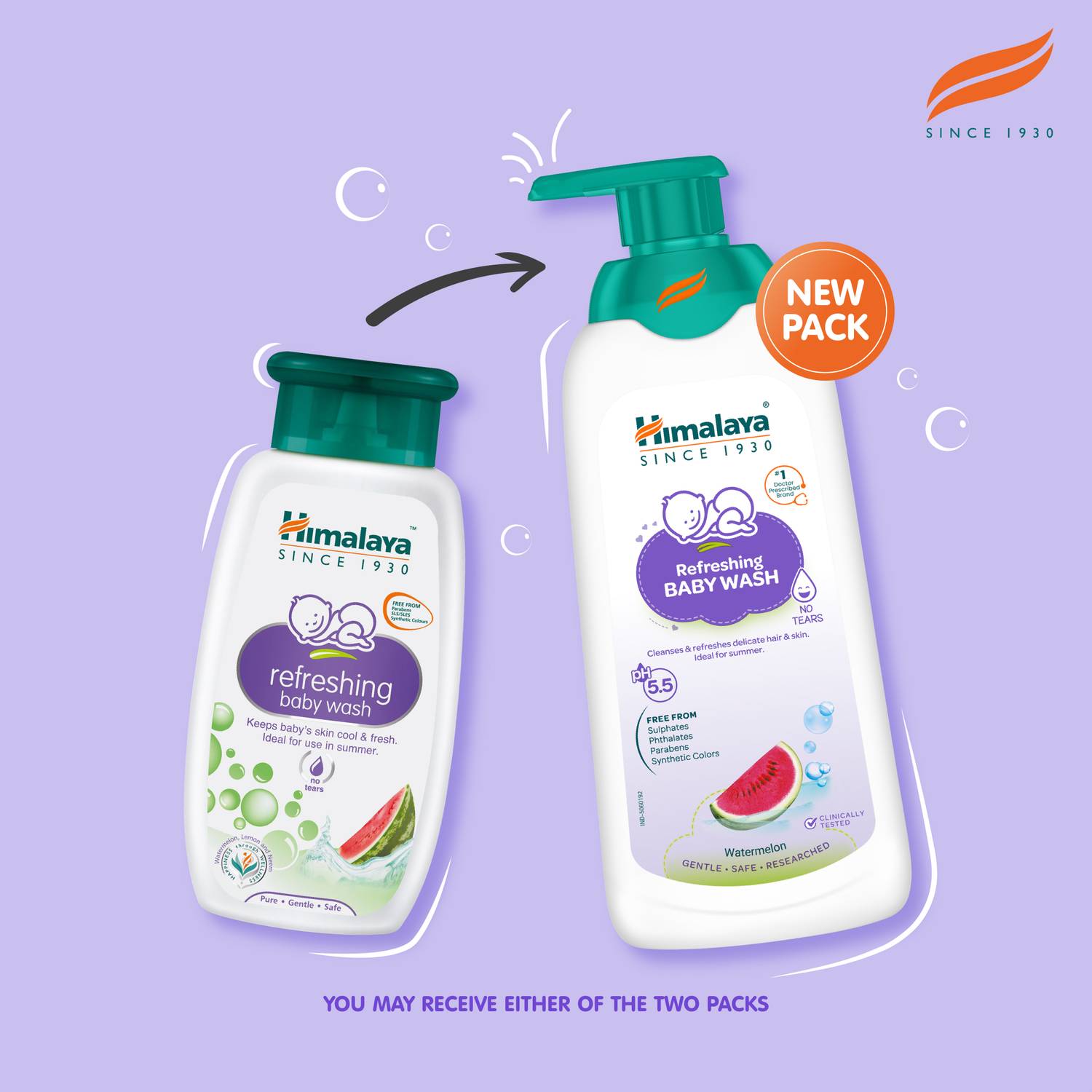 Himalaya Refreshing Baby Wash 400ml - Image 3