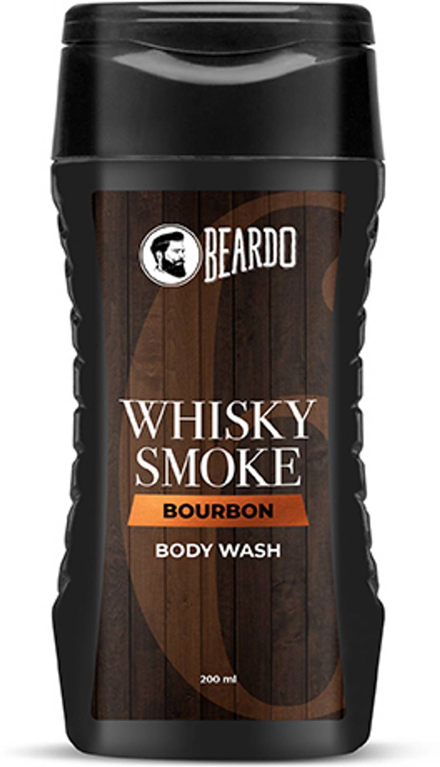 BEARDO Whisky Smoke Bourbon Body Wash 200ml - Image 1
