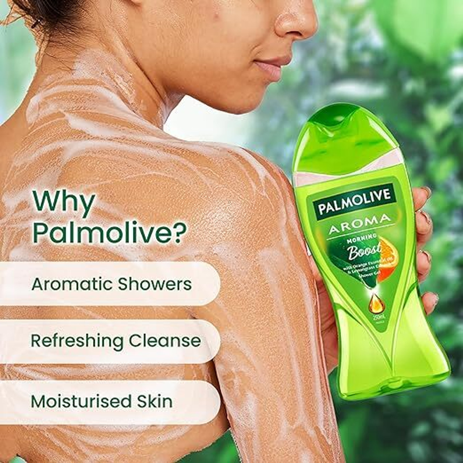 Image of PALMOLIVE Aroma Morning Boost Body Wash Refill Citrus Orange 250ML pack 2