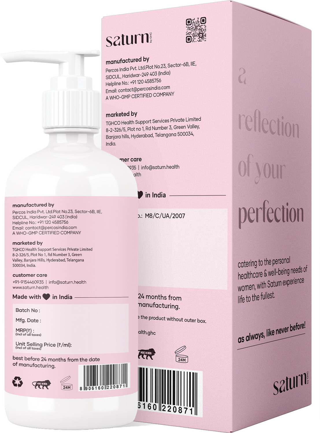 Image of GHC'S MARS GHC 2% Salicylic Acid Body Wash with Niacinamide & Cucumber