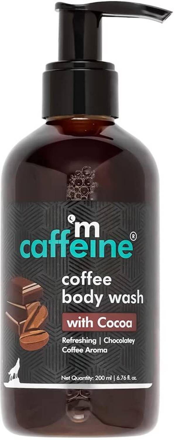 mCaffeine Coffee Cocoa D Tan Body Wash 200 ml - Image 1