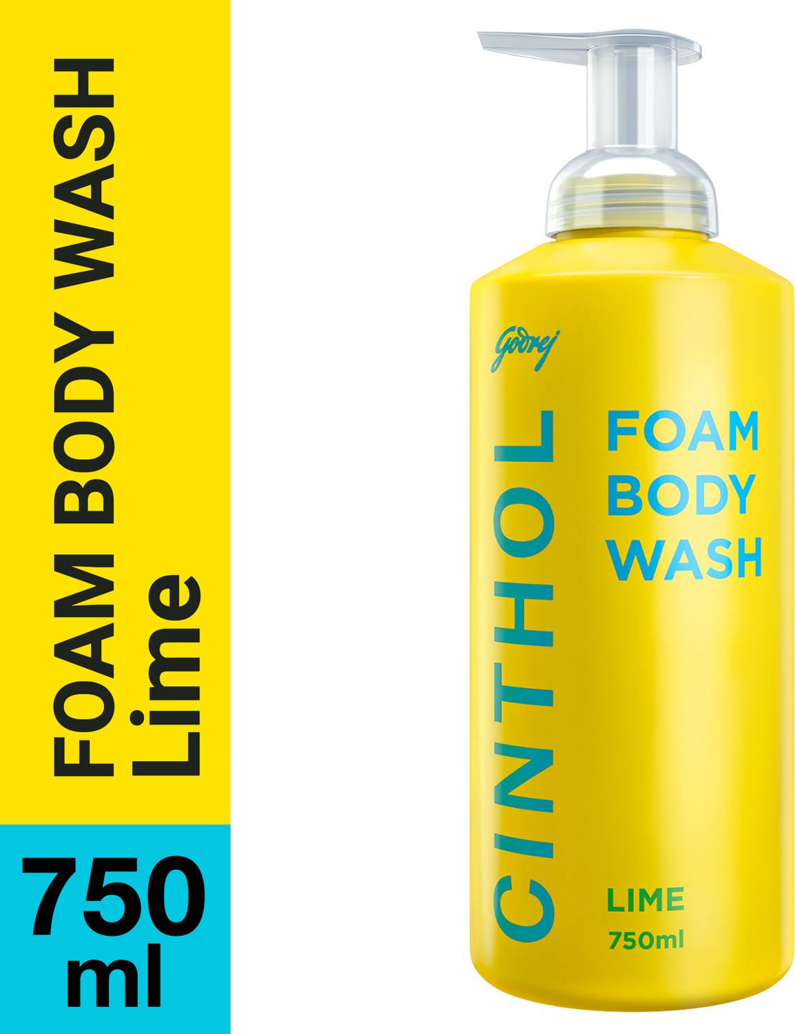 CINTHOL Lime Foaming Body Wash, 750 ml - Image 1
