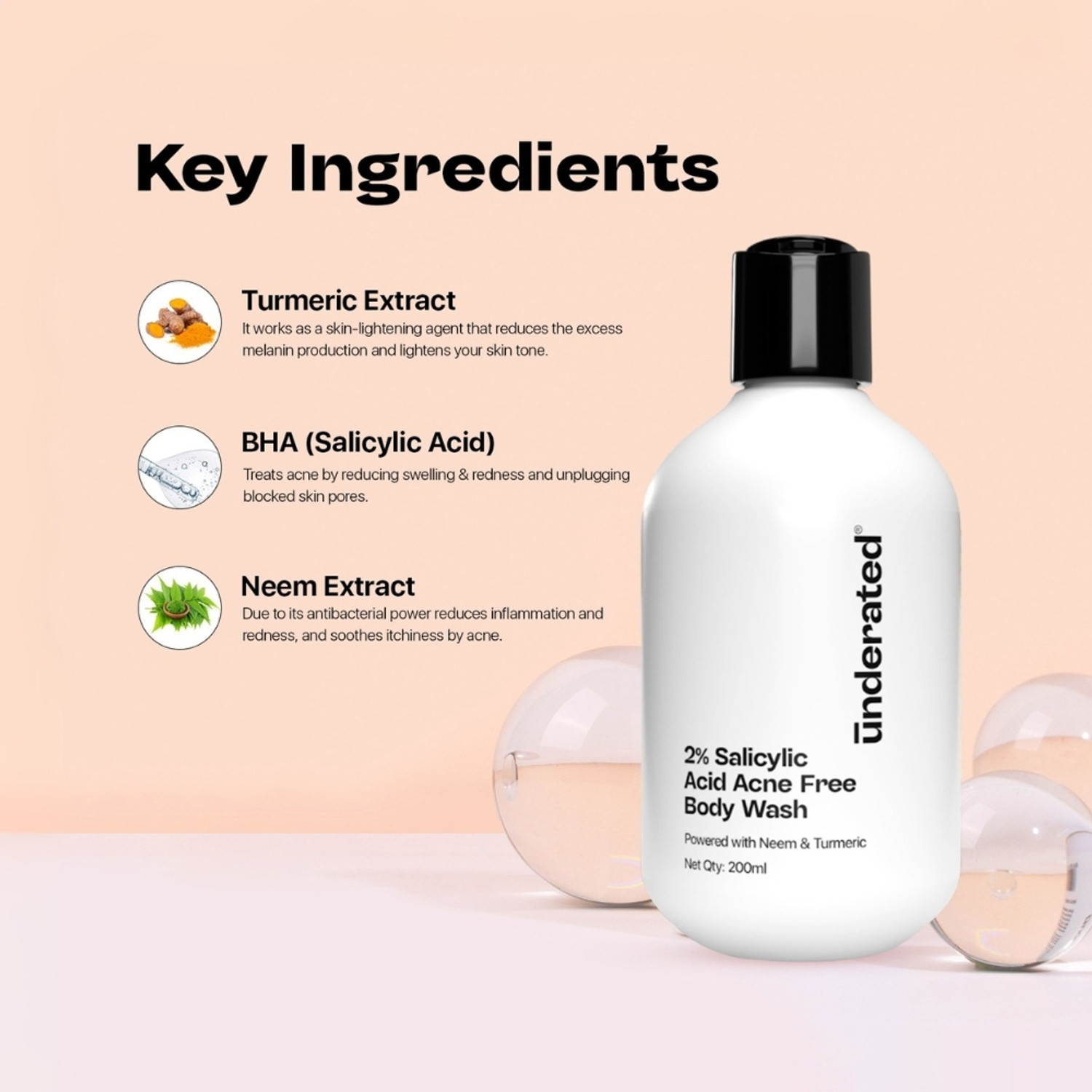 Image of UNDERATED 2% SALICYLIC ACID BODY WASH