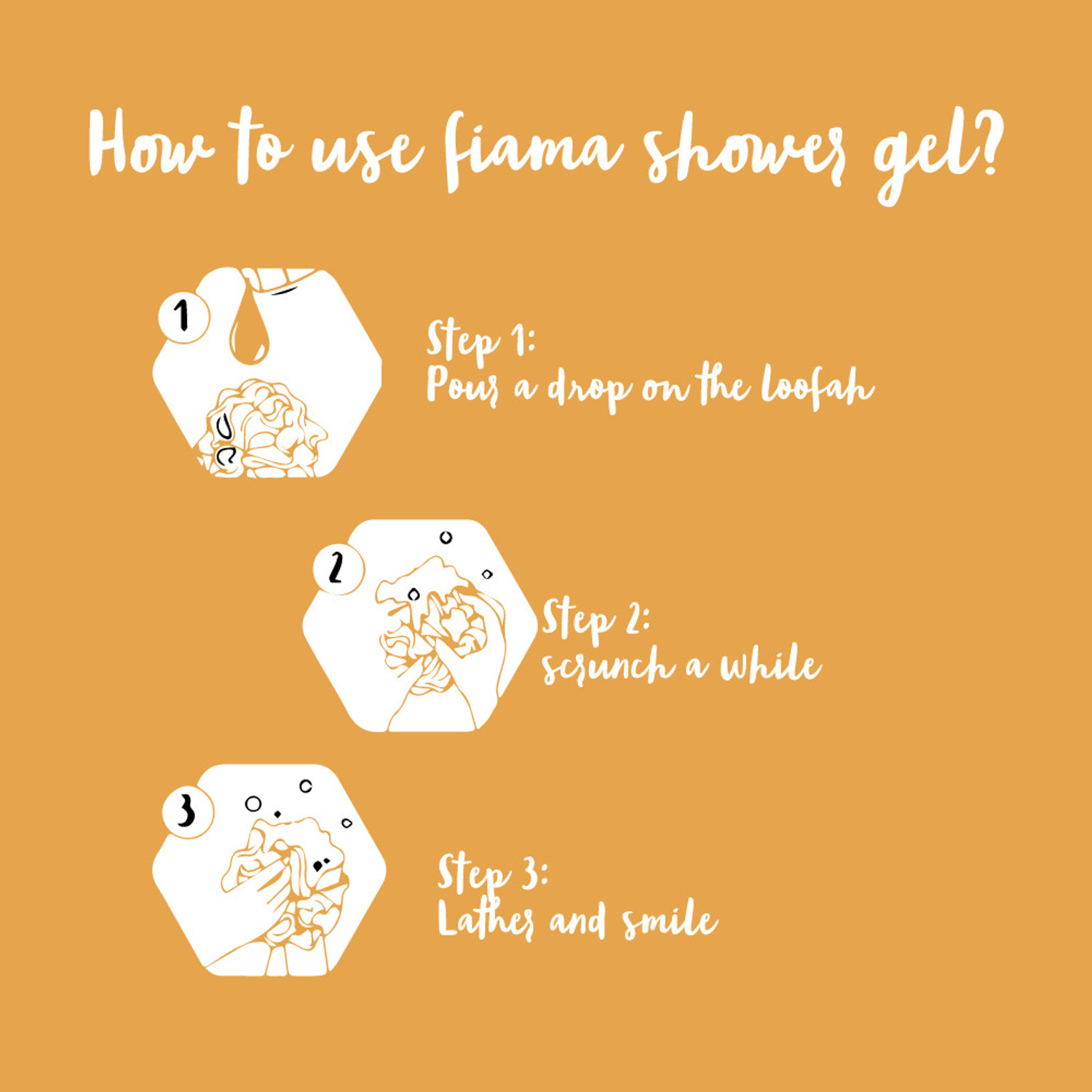 Image of FIAMA Shower gel Golden Sandalwood oil and Patchouli with skin conditioners