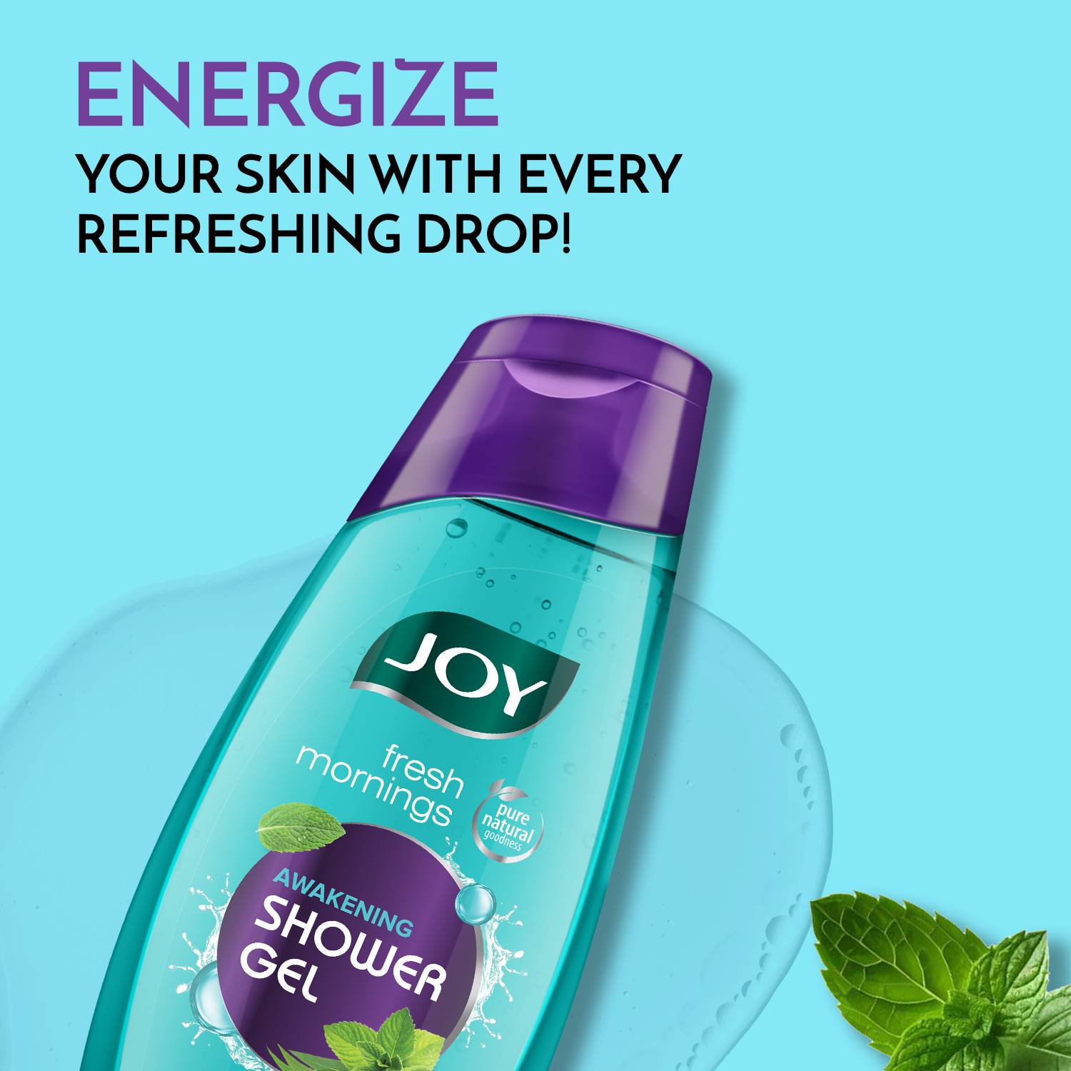 Joy Fresh Morning Purifying Shower Gel - Image 4