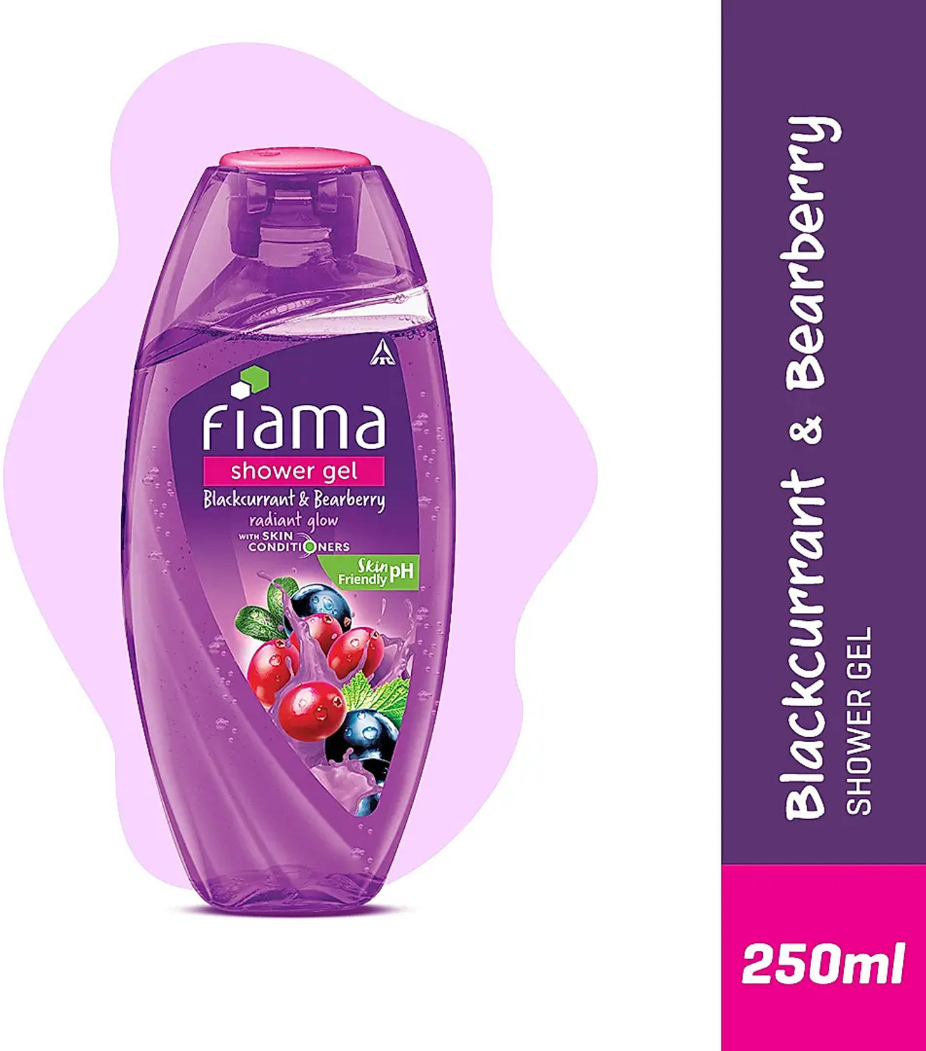 Image of FIAMA Blackcurrant & Bearberry Shower Gel For Body Wash