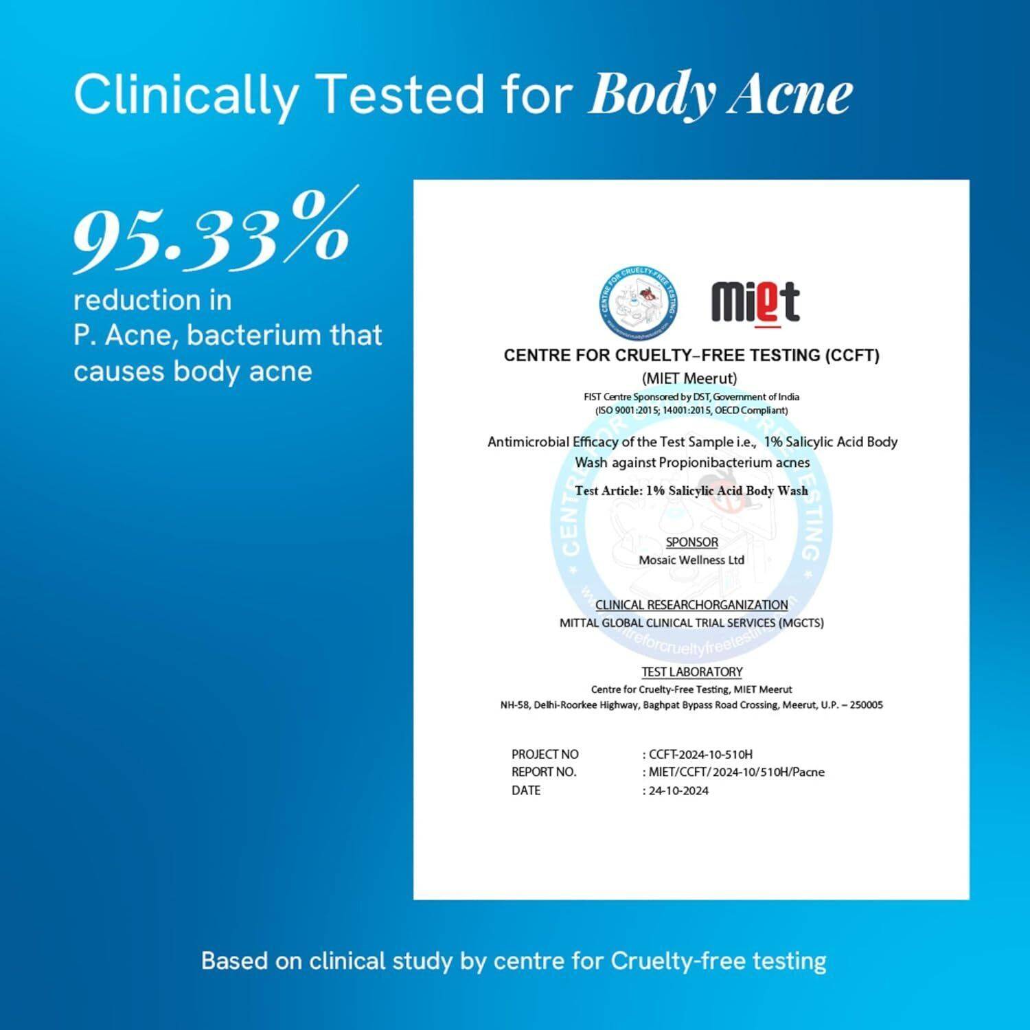 Be Bodywise 1% Salicylic Acid Exfoliating Body Wash - Image 5