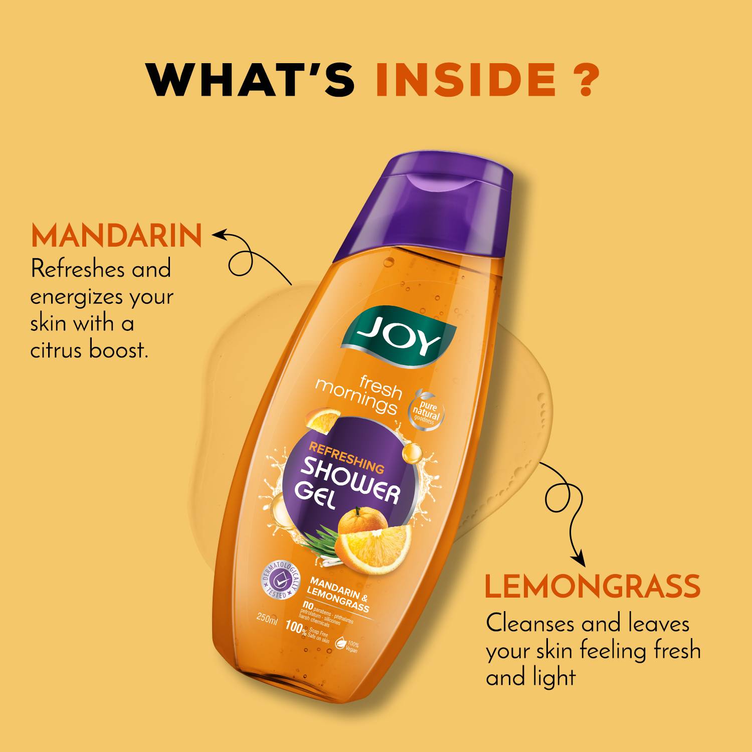 Joy Fresh Morning Purifying Shower Gel - Image 2