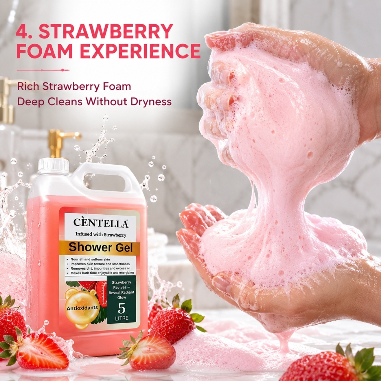 Image of CENTELLA Body Wash | Body Wash 5 Litre | Body Wash Refill Pack | Tan Removal Body Wash |