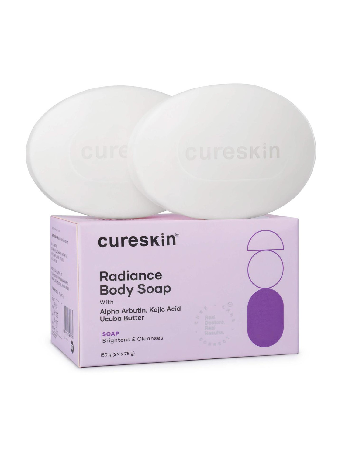 Image of cureskin Radiance Body Soap | For Pigmentation & Sun Damage | Kojic Soap for Men & Women