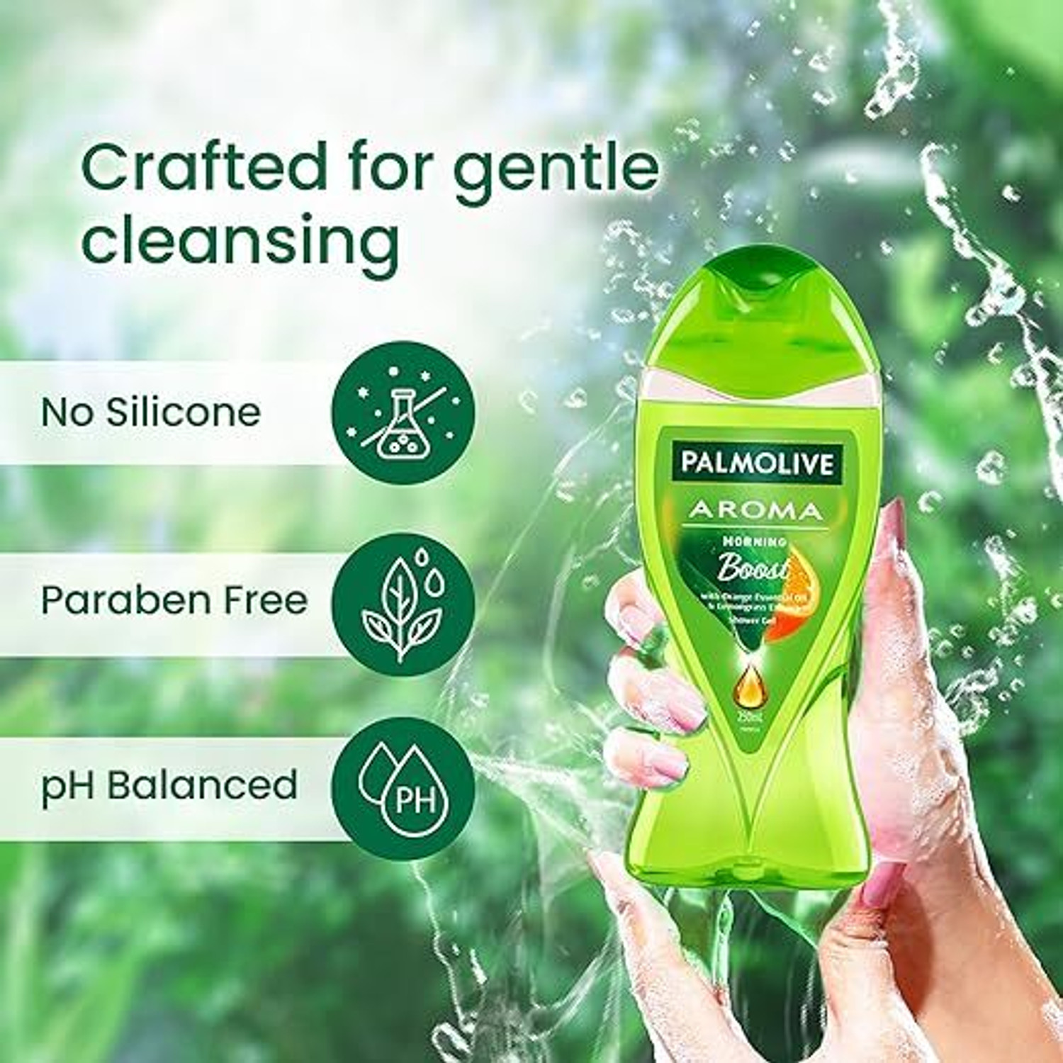 Image of PALMOLIVE Aroma Morning Boost Body Wash Refill Citrus Orange 250ML pack 2