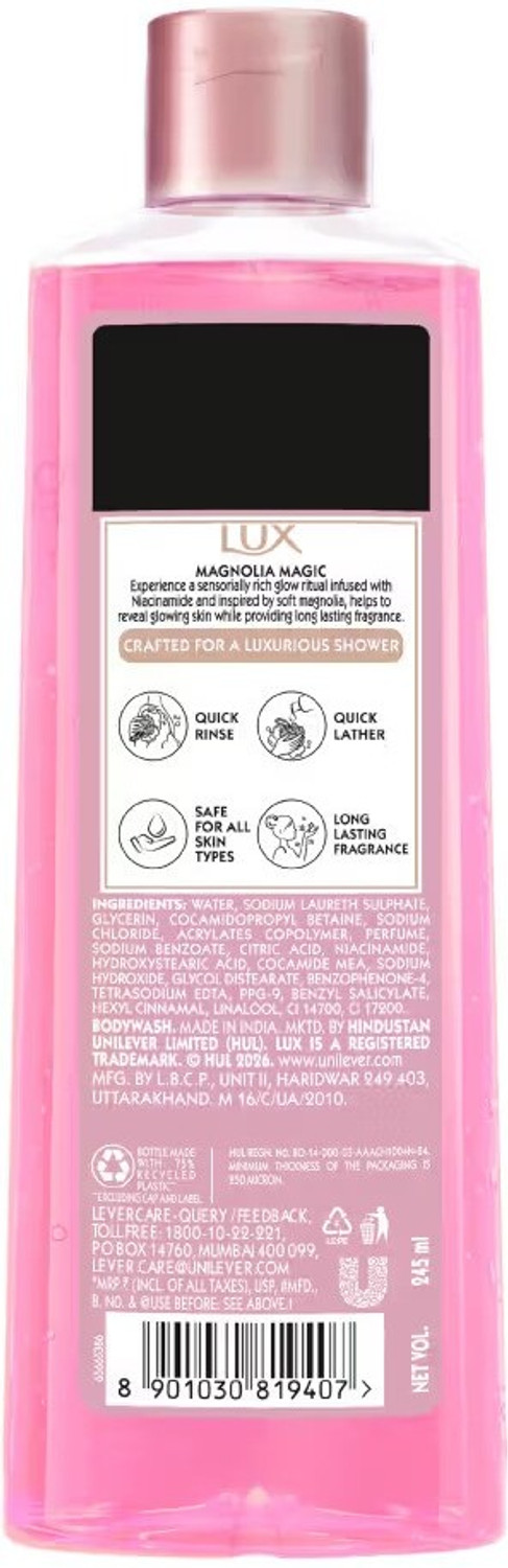 Image of LUX Radiant Magnolia Magic With Niacinamide Body Wash