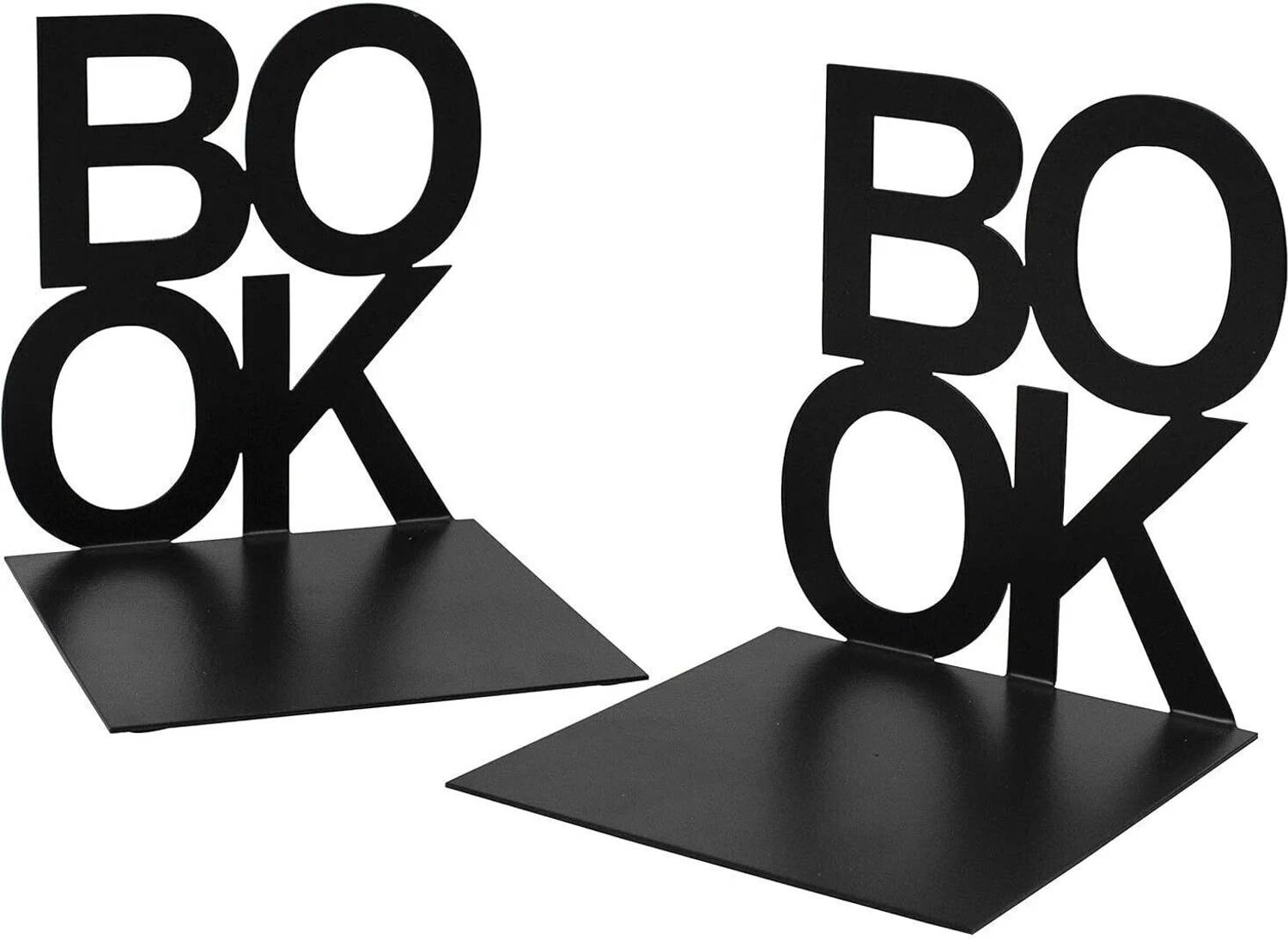 8eenplus BOOK Design Metal book shelves holders case for office home-circle Decorative Aluminium Book End