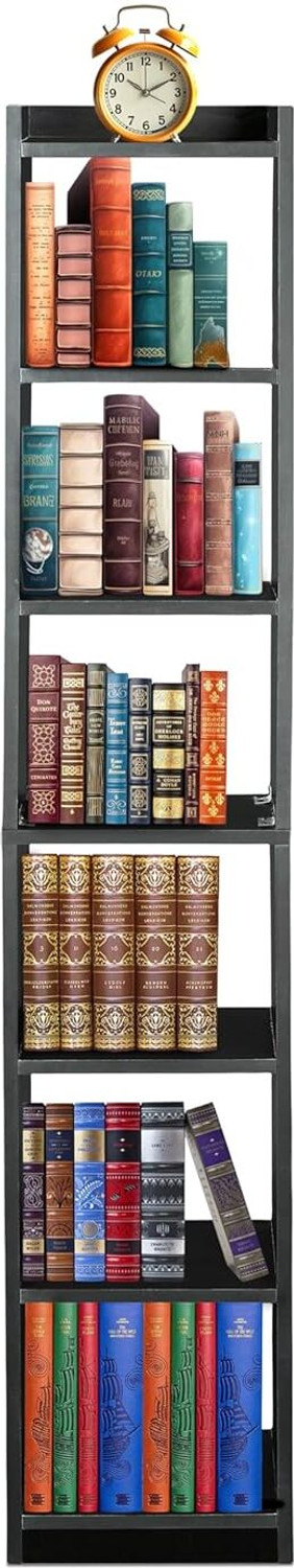 Image of Flipkart Perfect Homes Bookshelf Multipurpose Home Decor Storage Rack Bookcase Showcase Organizer Engineered Wood Open Book Shelf