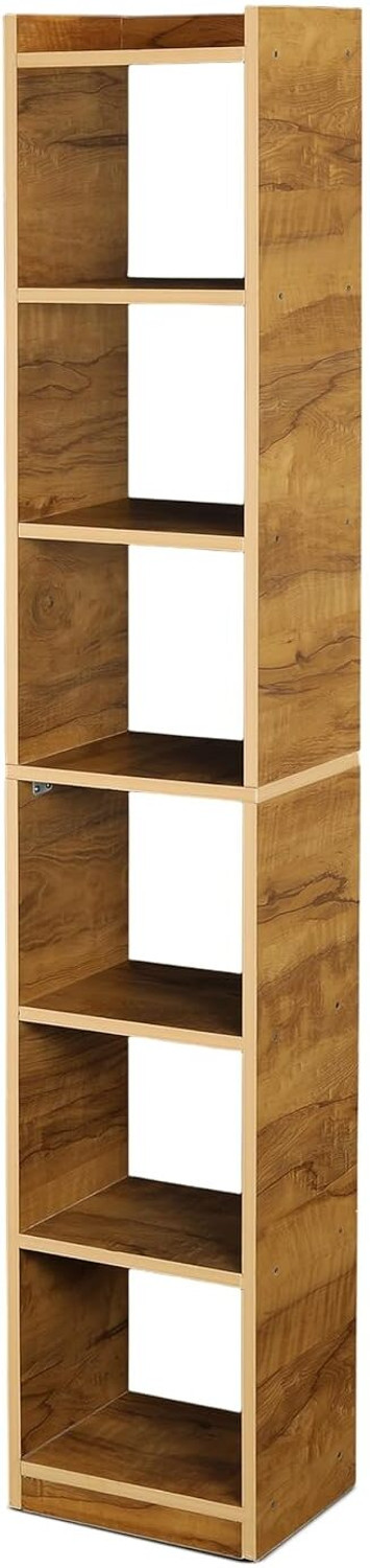 Image of Flipkart Perfect Homes Bookshelf Multipurpose Home Decor Storage Rack Bookcase Showcase Organizer Engineered Wood Open Book Shelf