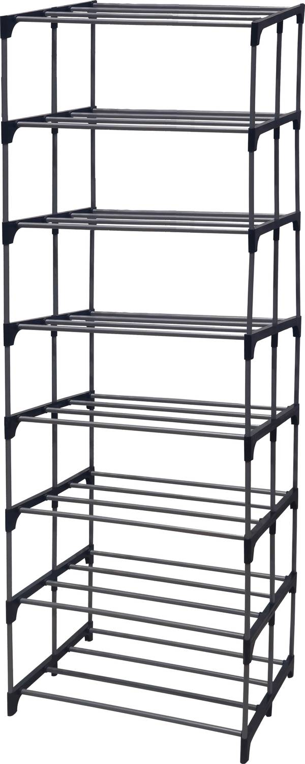 Rmerchants BOOKCASES Metal Open Book Shelf (Finish Color - DARK-B