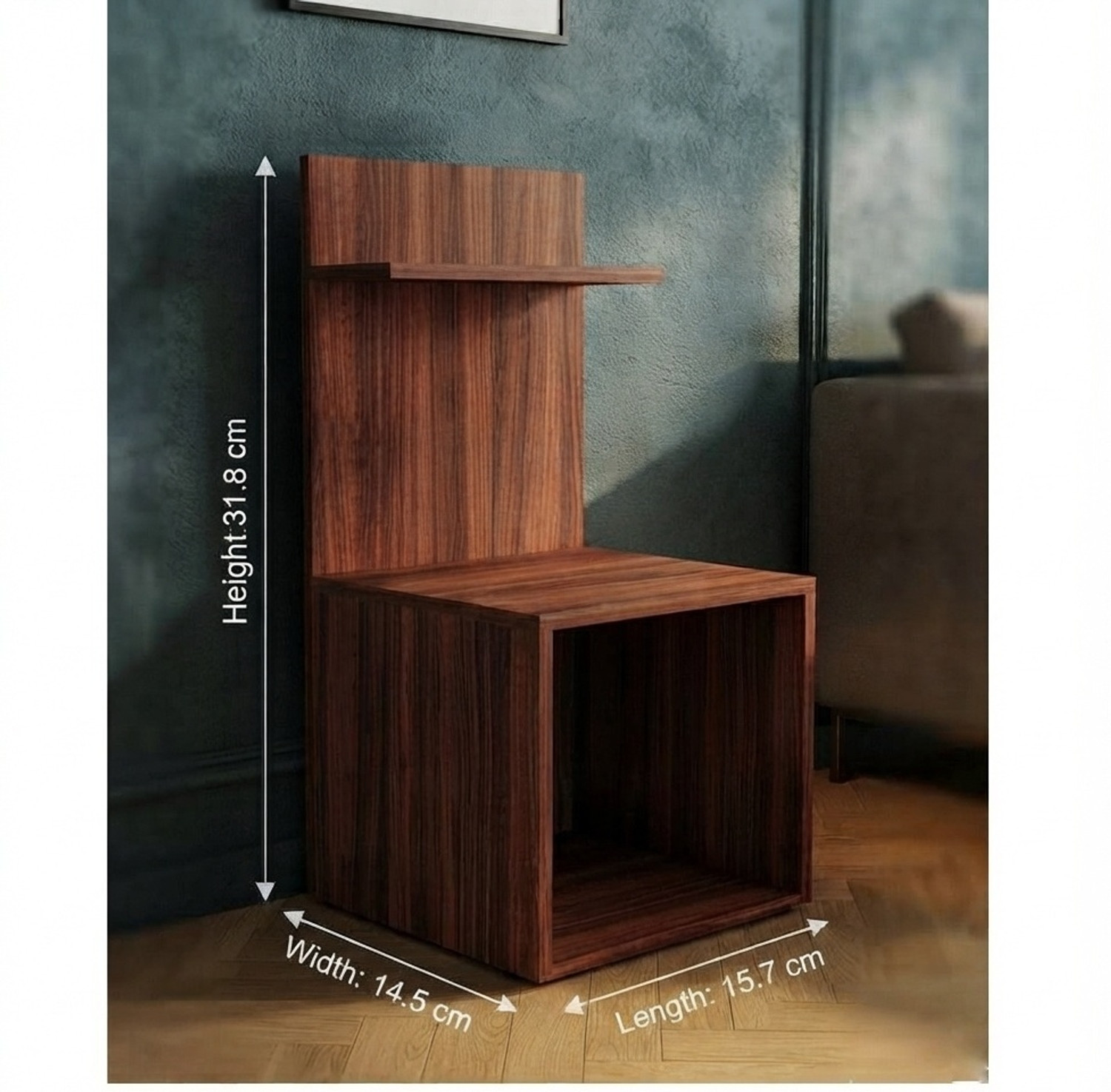 Image of PNDG Engineered Wood Open Book Shelf