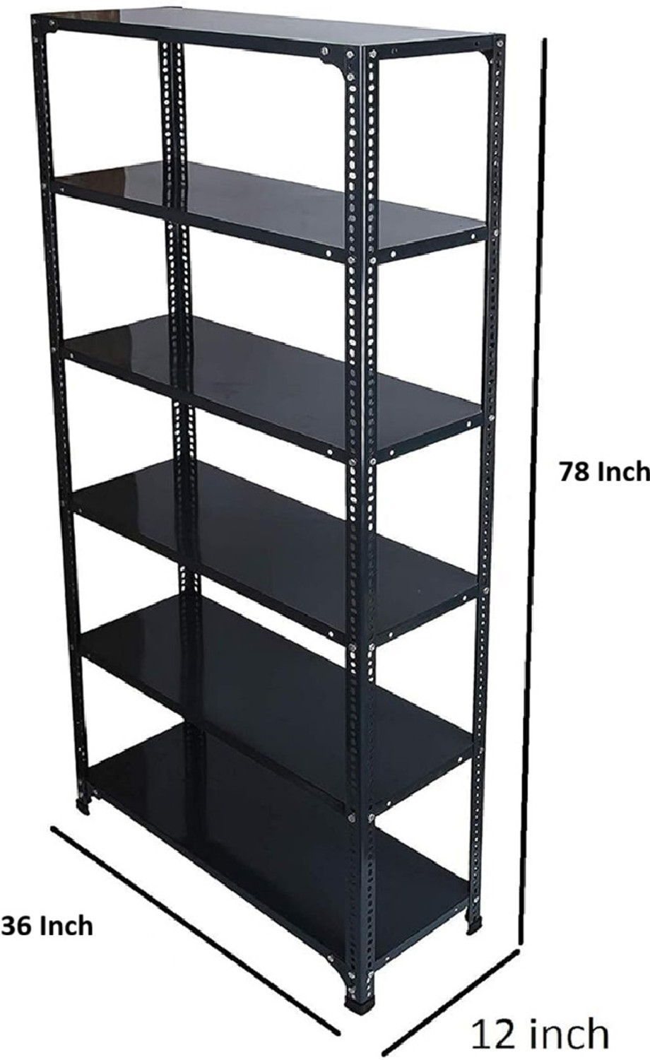 Image of Rackchahiya Metal Open Book Shelf