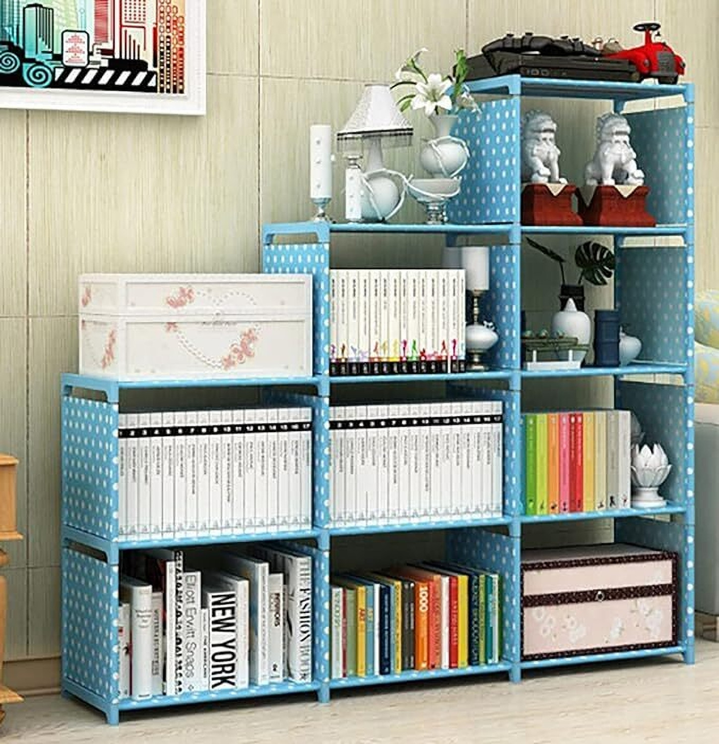 Image of YouCopia Plastic Open Book Shelf